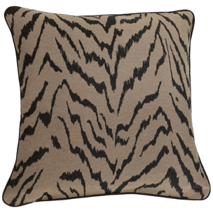 Coussin Tigre - Marron Brun