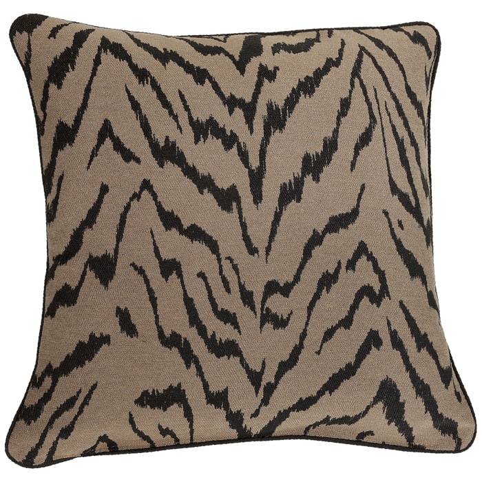 Coussin Tigre - Marron Brun