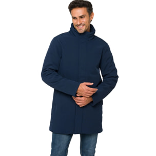 Chaqueta KANAWA acolchada impermeable Azul