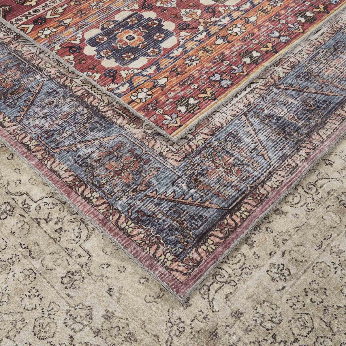 Tapis d'orient URJINE facile d'entretien