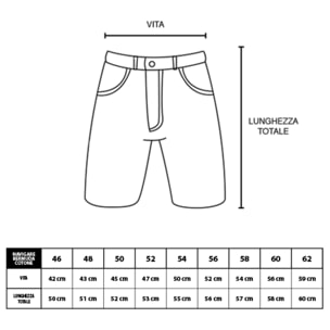 Bermuda Uomo Chino NAVIGARE Cotone Regular Fit - Art.NVC9001