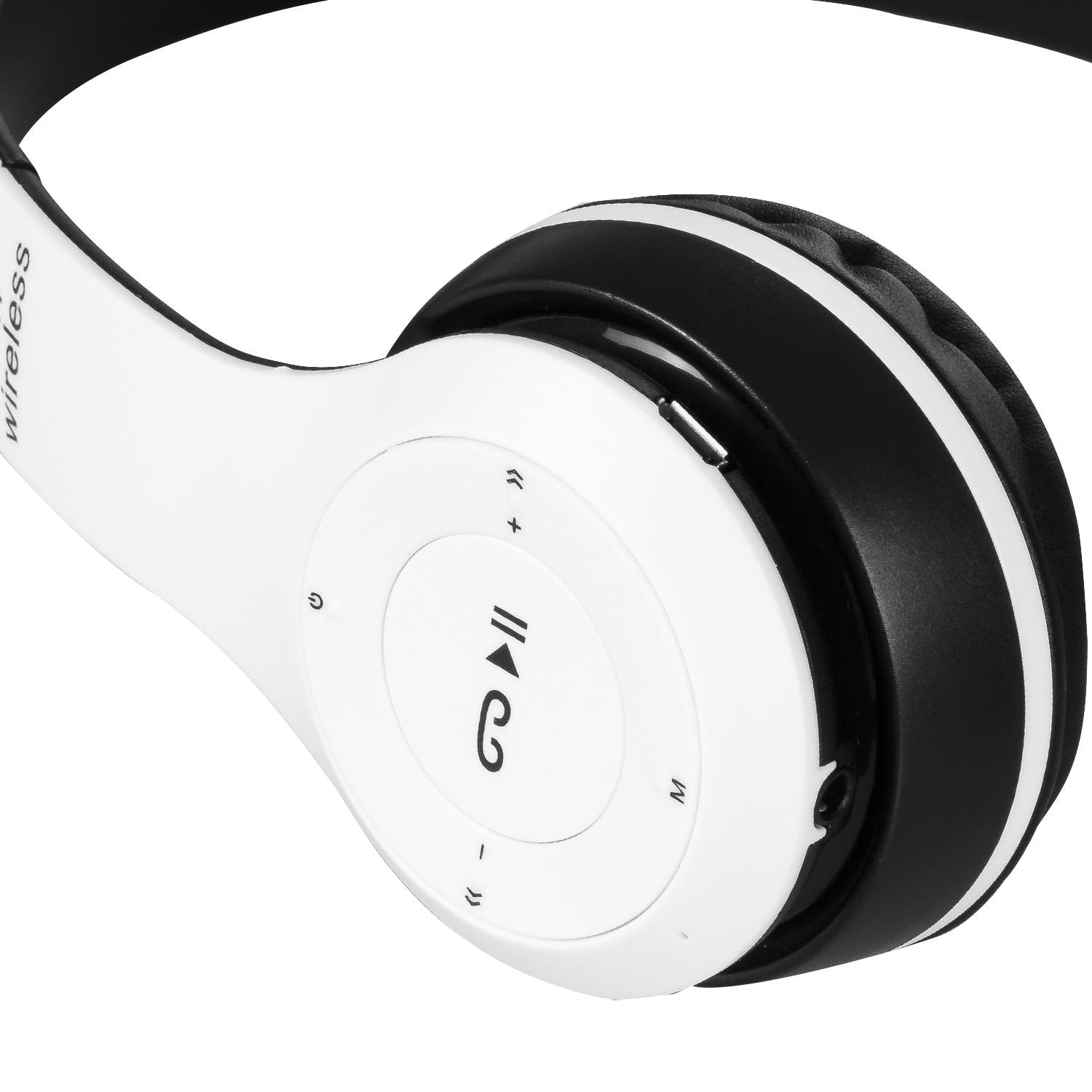 Cascos auriculares P47 Bluetooth 5.0 +EDR con radio FM incorporada y lector de Micro SD.