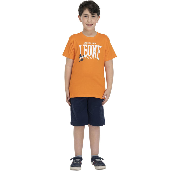 T-shirt logo da bambino Beach