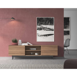 Bajo tv Printed nogal 52x180x44 cm