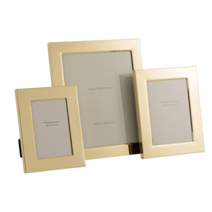 J-Line cadre photo Bord - métal - or - large - 2 pièces