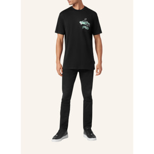 PHILIPP PLEIN T-Shirt Round Neck RACING