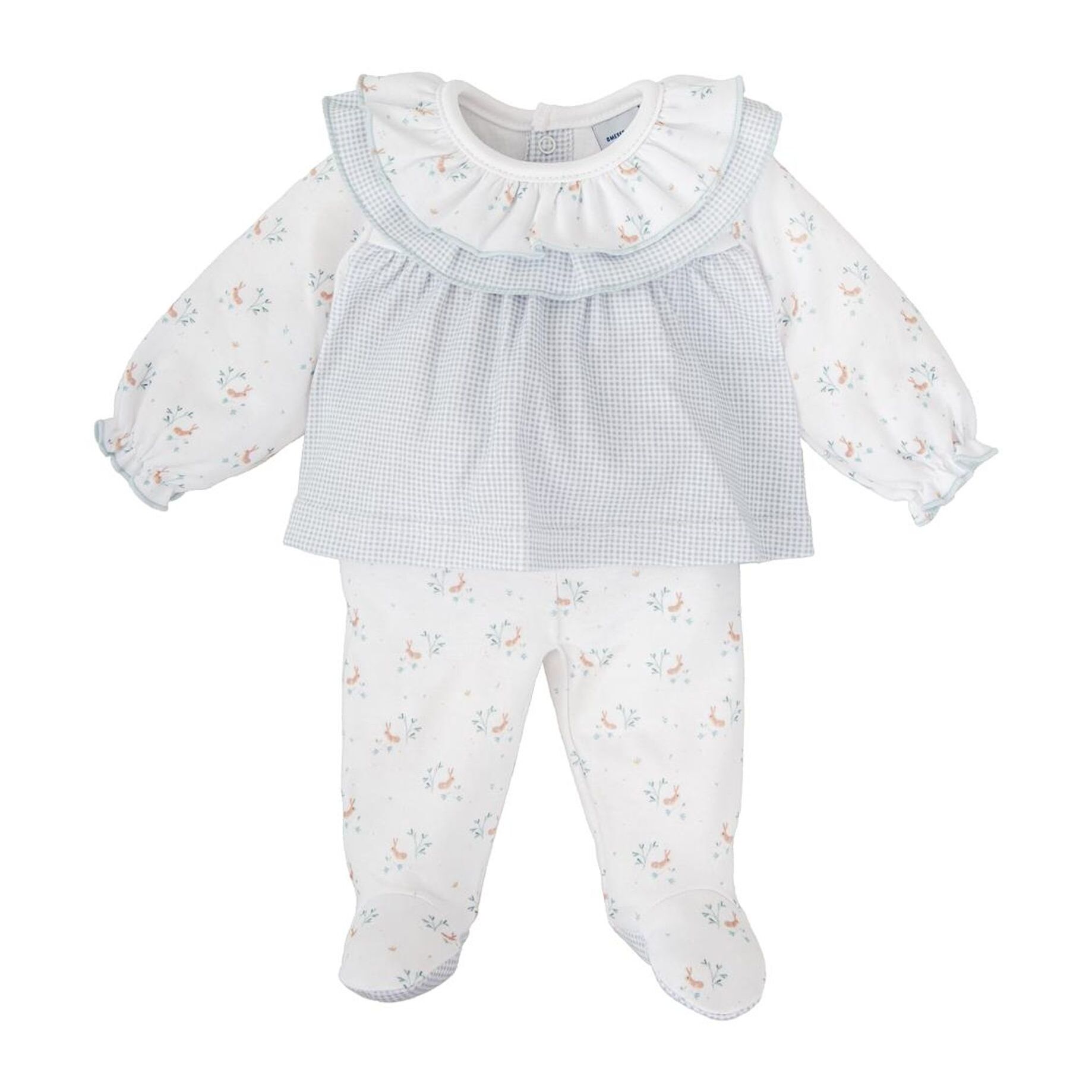 Conjunto Polaina Bebe Niña Pradera