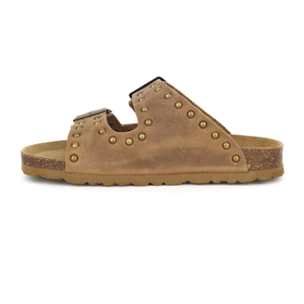 SANDALIA RIBADEO BABUNKERS MARRON