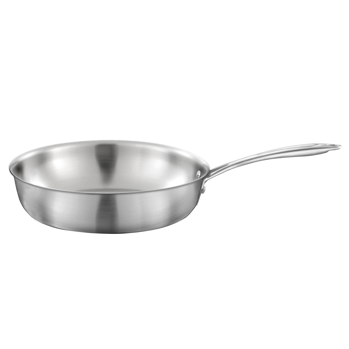 Gourmet - Sartén de 24 cm inoxidable triply