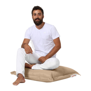 Cojín pouf 70x70 - visón