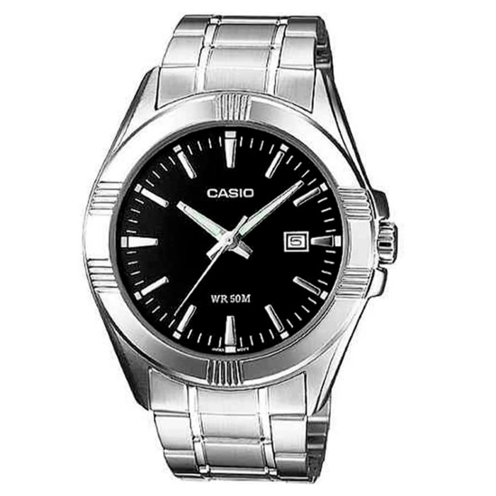 Reloj Casio MTP-1308D-1A Hombre Analogico Cuarzo con Correa de Acero inoxidable