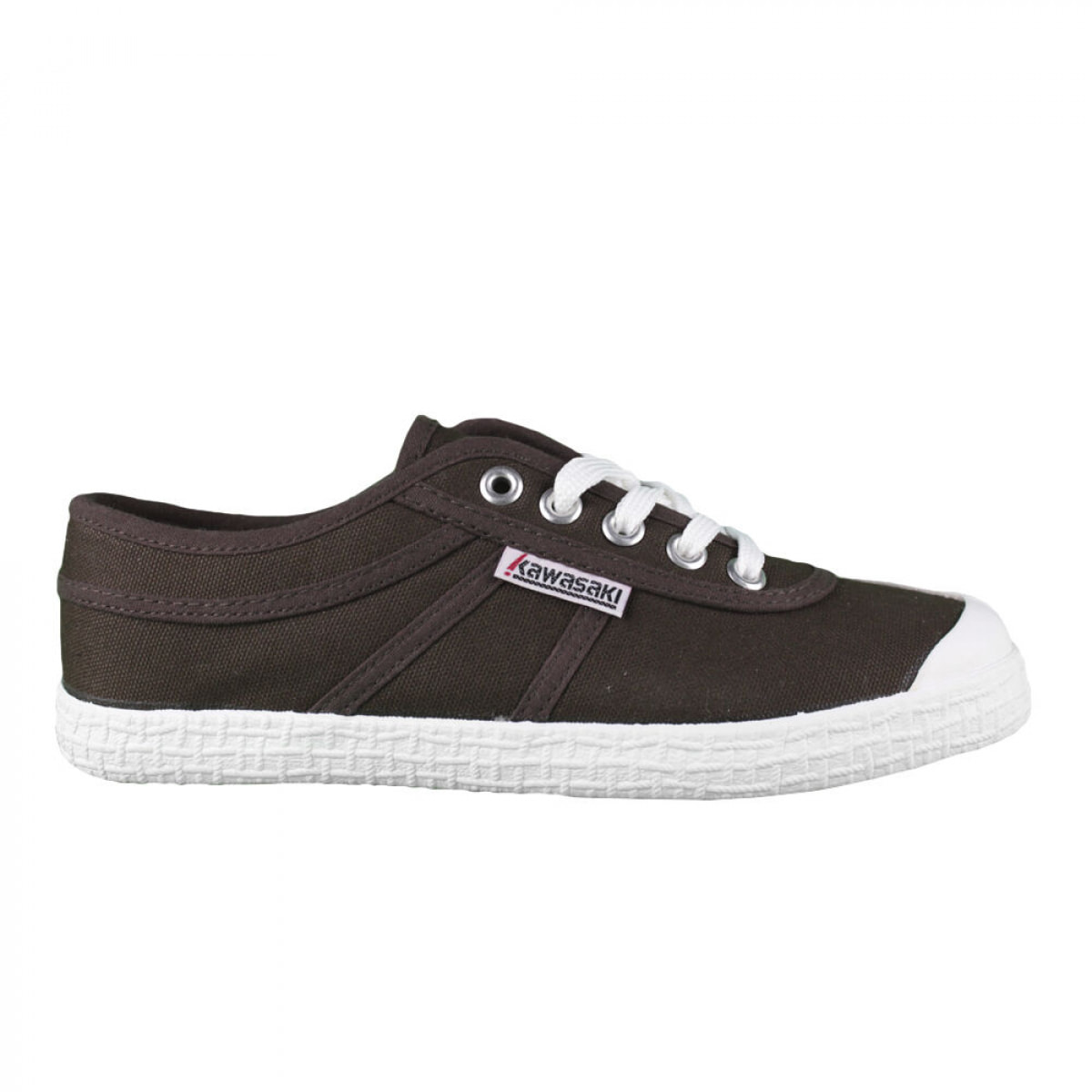 Zapatillas Sneaker para Hombre - KAWASAKI Original Canvas Shoe K192495 5045 Chocolate Brown