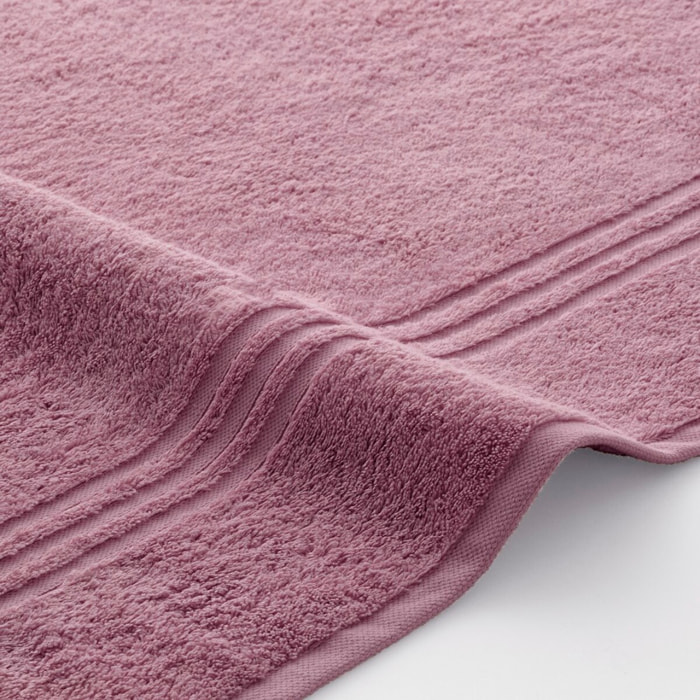 Set 2 toallas ducha + 2 toallas lavabo marengo-rose premium