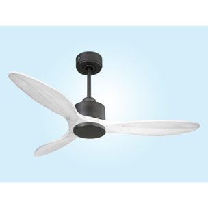 Ventilador de techo Wifi Motor DC Mando a Distancia Hypersilence Memoria SantoriniD132C0365196 PURLINE