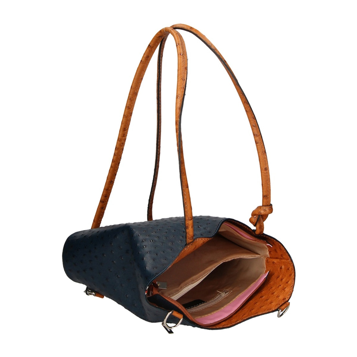 Zaino da donna in vera pelle - Modello Charlotte - 28.0 x 25.0 x 9.0 cm