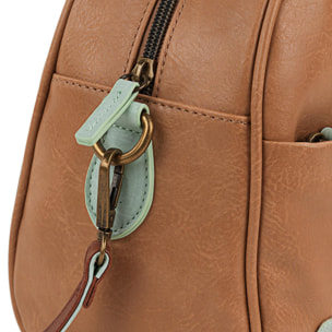 Bolso Con Bandolera Skpat Leaves Beige