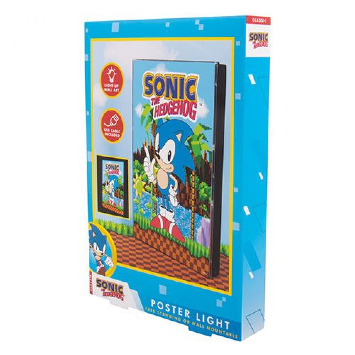 Sonic The Hedgehog Poster Light Fizz Creations