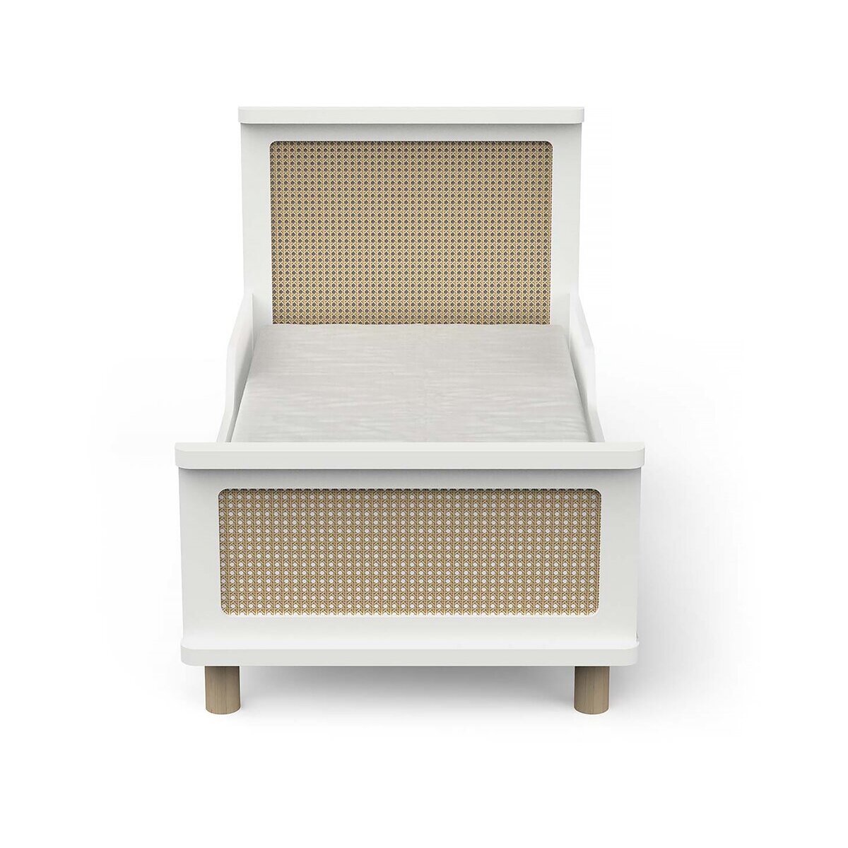 Lit enfant " Ochna " - 70 x 140 cm - Blanc mat