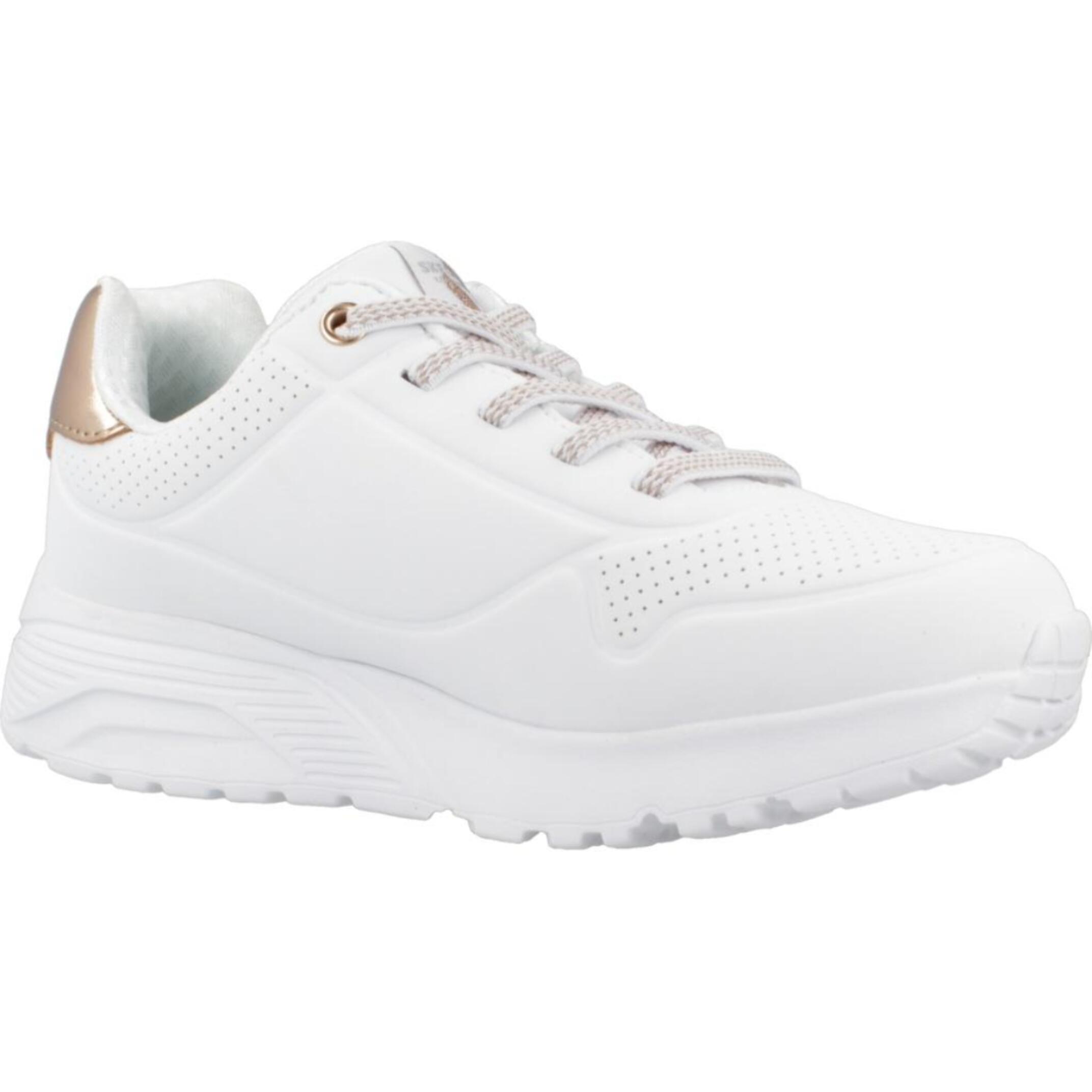 Zapatillas Niña Uno Lite-metallic Mo Blanco