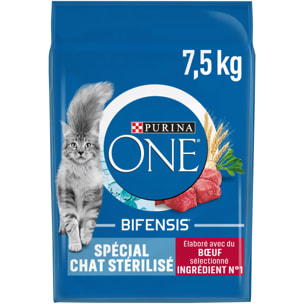 PURINA ONE Chat Stérilisé Bœuf 7,5KG