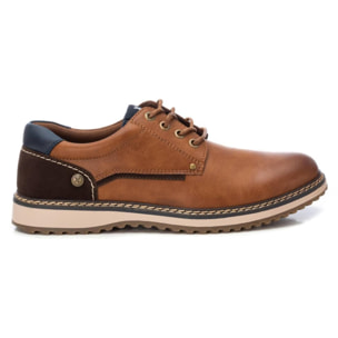 Zapato blucher/derby camel