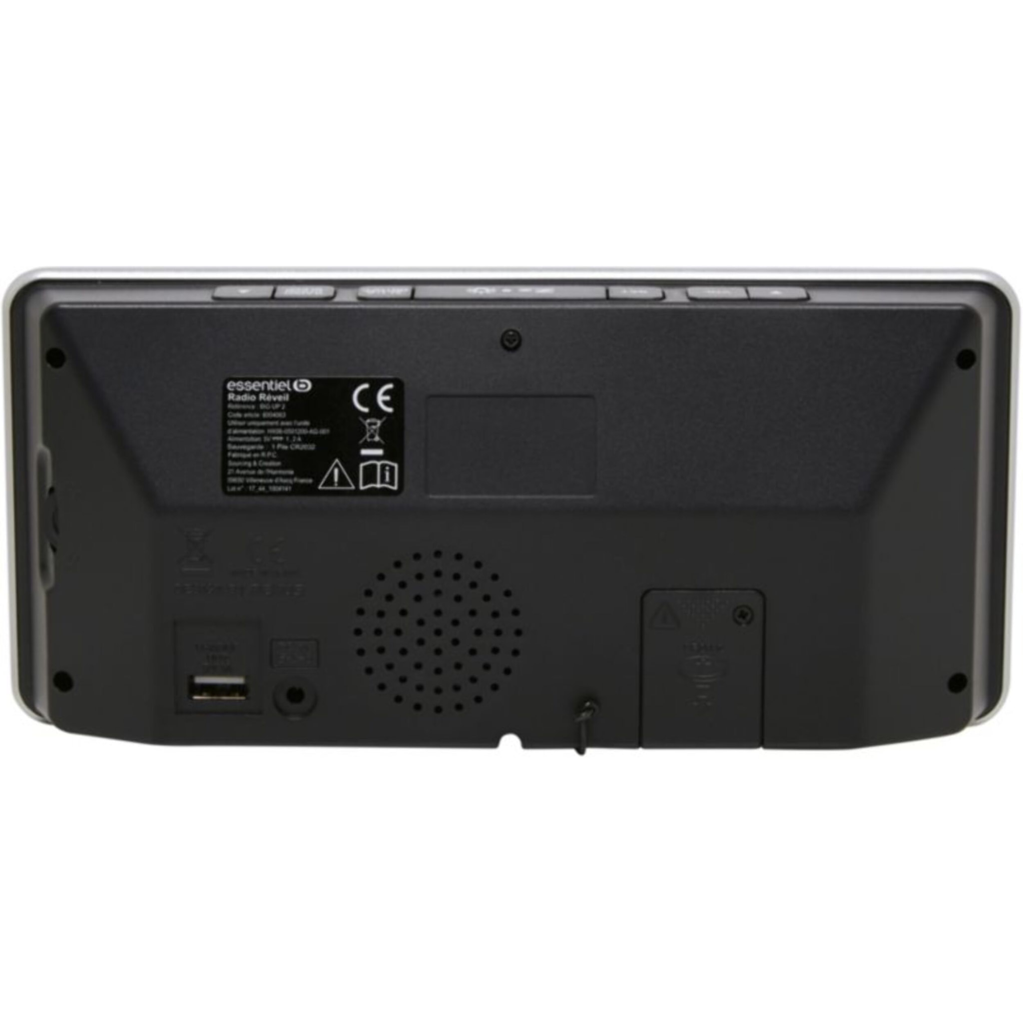 Radio réveil ESSENTIELB Big Up II