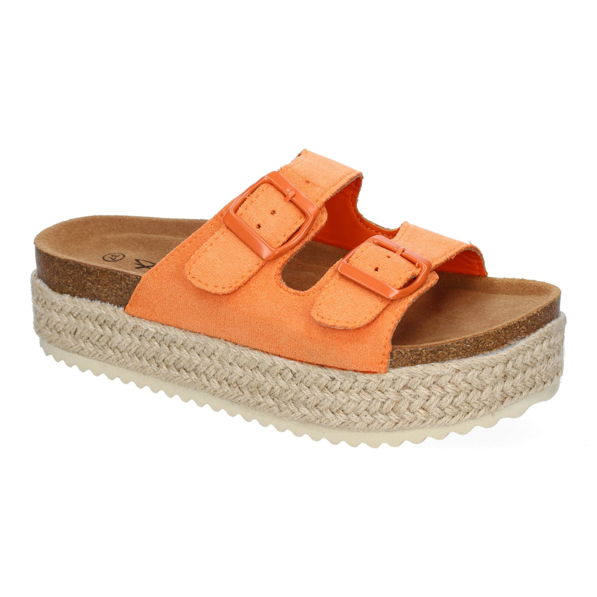 Sandalia de Plataforma para Mujer, Cómodas y Elegantes, Forradas de Yute