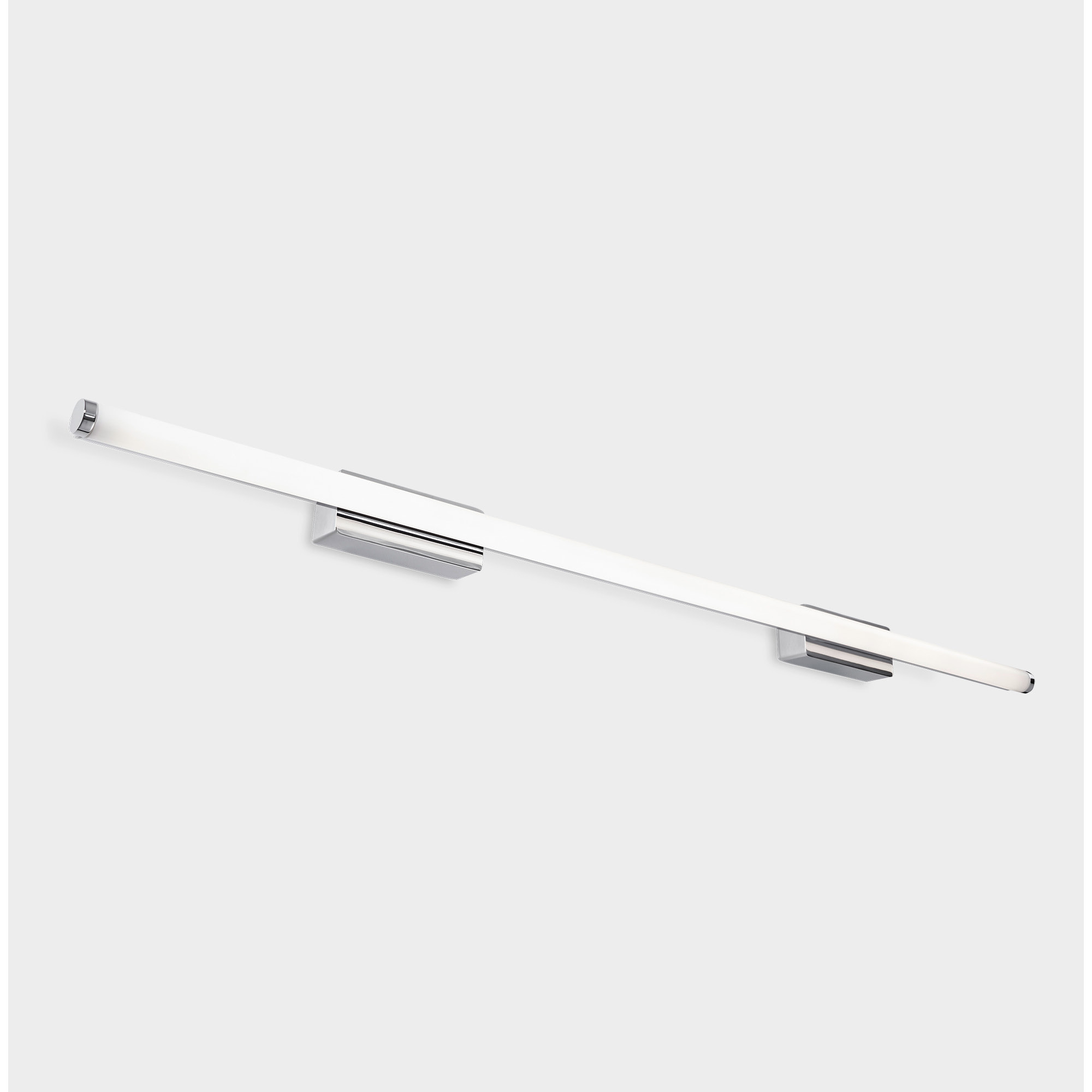 LEDS C4 Baño IP44 Toilet Slim 1232mm LED 43.6 Blanco cálido - 3000K ON-OFF Cromo 3472lm