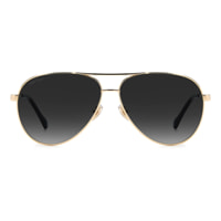 Jimmy Choo - lunettes de soleil - doré - protection solaire : catégorie 3