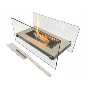 Chimenea de sobremesa de etanol en metal ONIROS W PURLINE 1000 W