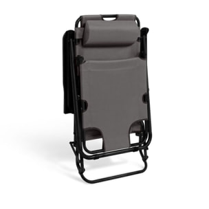 Fauteuils de jardin Relax double position - lot de 2