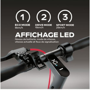 UrbanGlide Ride 100 MAX 2 – Trottinette électrique 350W, 10", 35 km d'autonomie, suspensions & clignotants