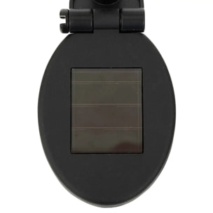 Balise d'extérieur solaire Fleur H75cm blanc