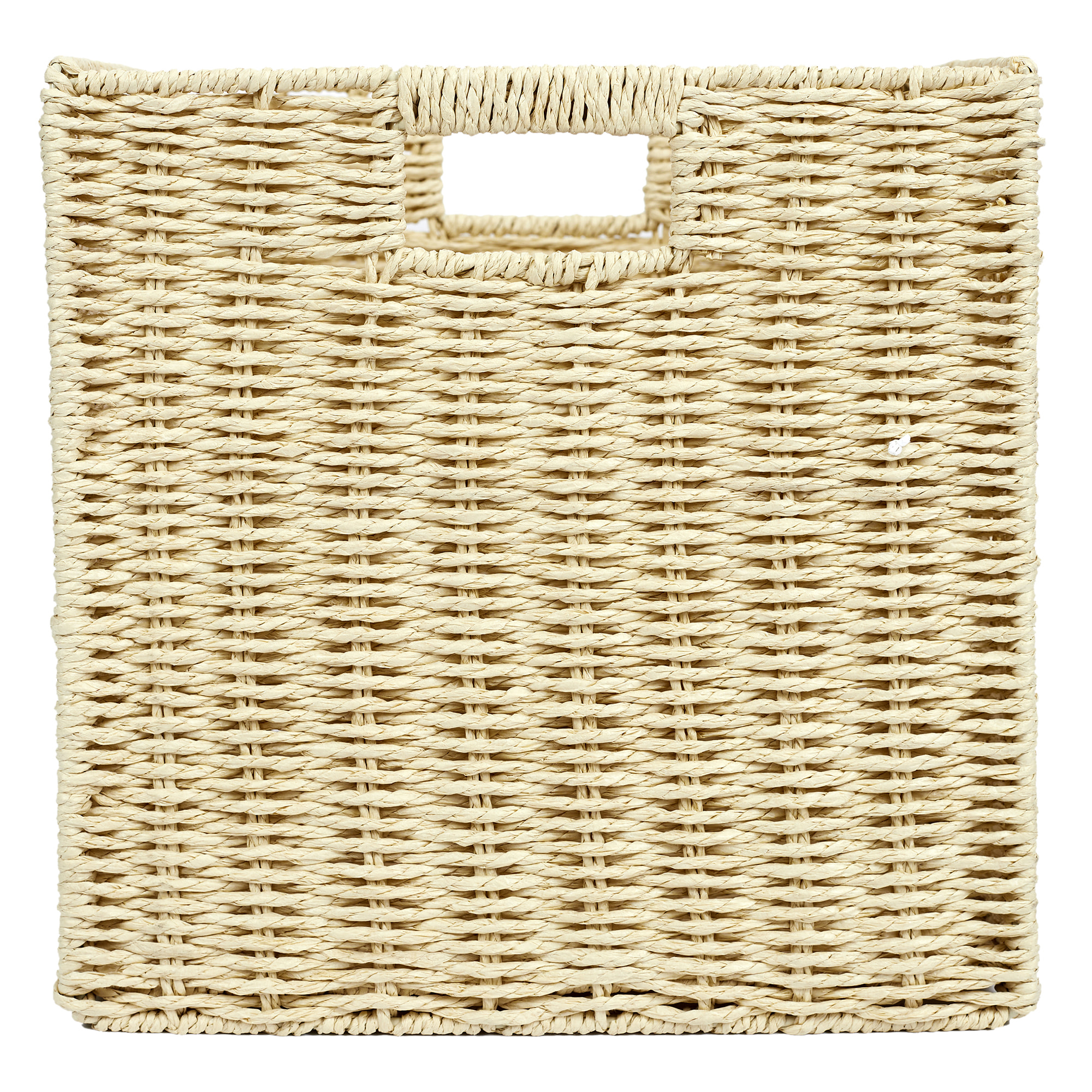 Cube De Rangement Tresse Pliable 30x30cm