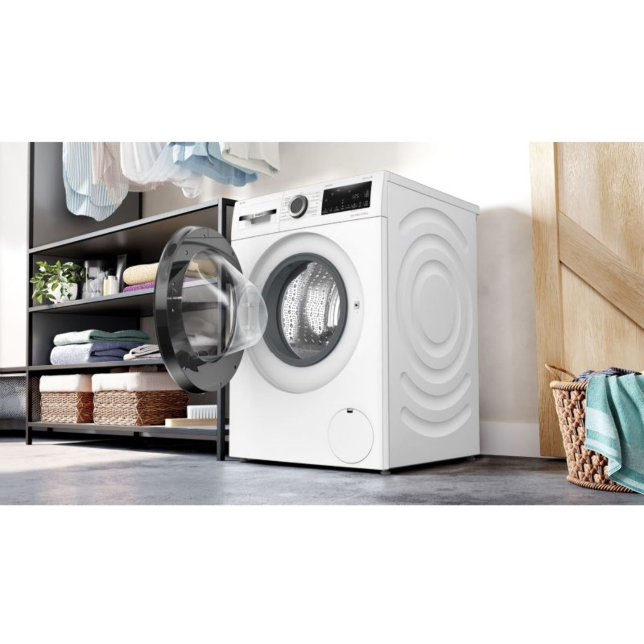 Lave linge séchant hublot BOSCH WNG254ASFR - 10,5/6 kg - 1400 tr/min - Classe D - Moteur induction - Dosage automatique - Série 6