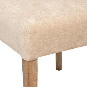 Chaise "Livia" - beige lin