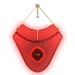FAQ™ 211 - Masque LED Avancé Anti-Age Cou et Décolleté - 8 Leds