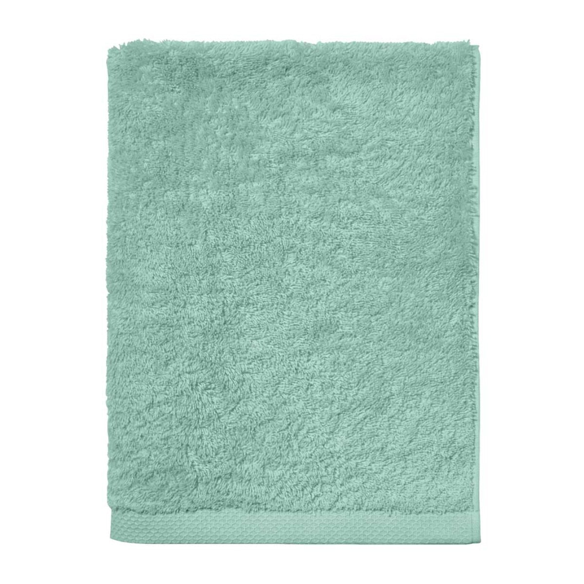 Drap de bain unie en coton, AQUA, Bleu lagune
