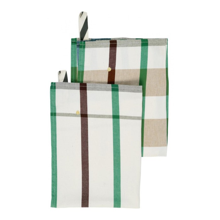 Lot de 2 torchons Archie