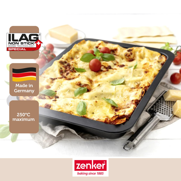 Plat à lasagnes maison 36 x 27 cm Zenker Spécial Countries