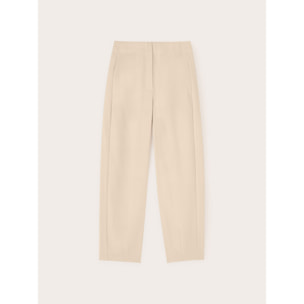 Motivi - Pantaloni balloon in poliviscosa - Beige