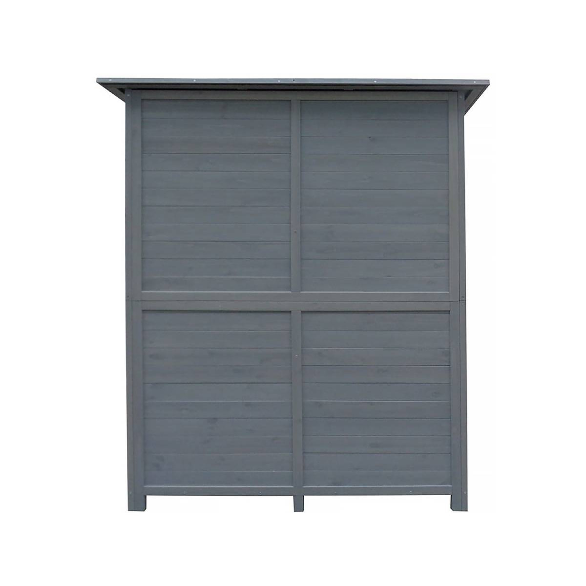 Armoire de jardin "Espacio" - 140 x 49 x 162 cm - Anthracite