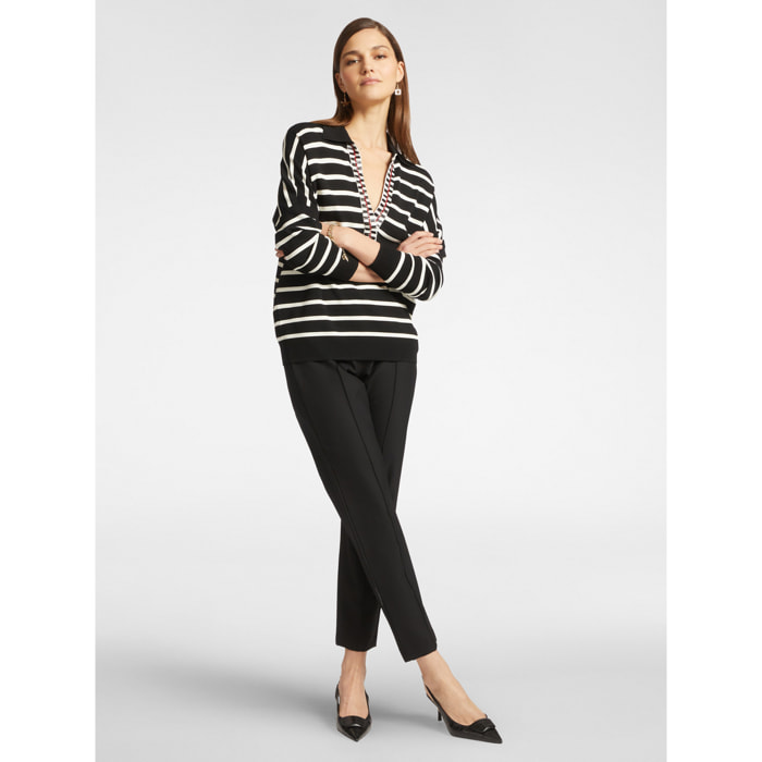Elena Mirò - Pantaloni slim - Nero