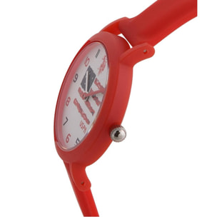 Orologio U.S. Polo Assn. In silicone rosso