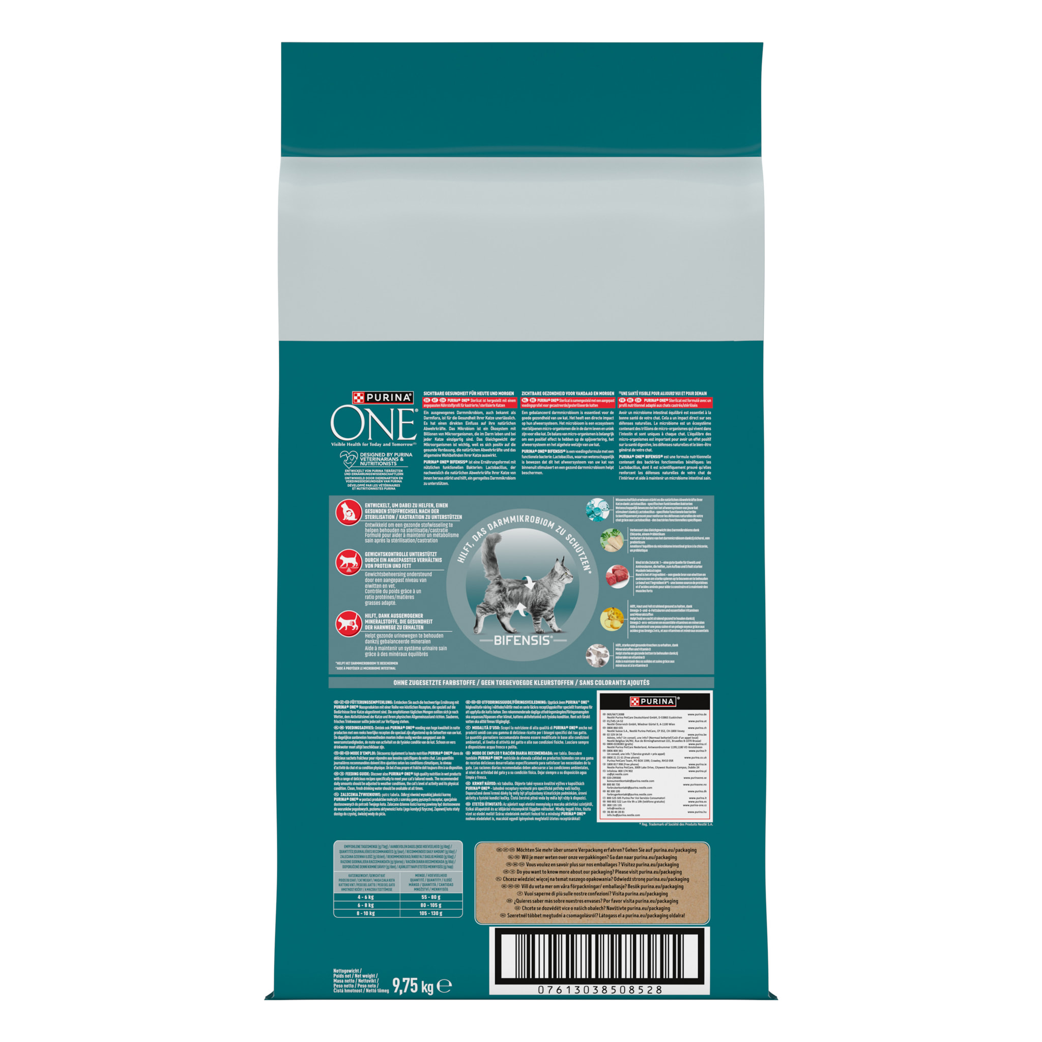 PURINA ONE Stérilisé Bœuf 9,75kg