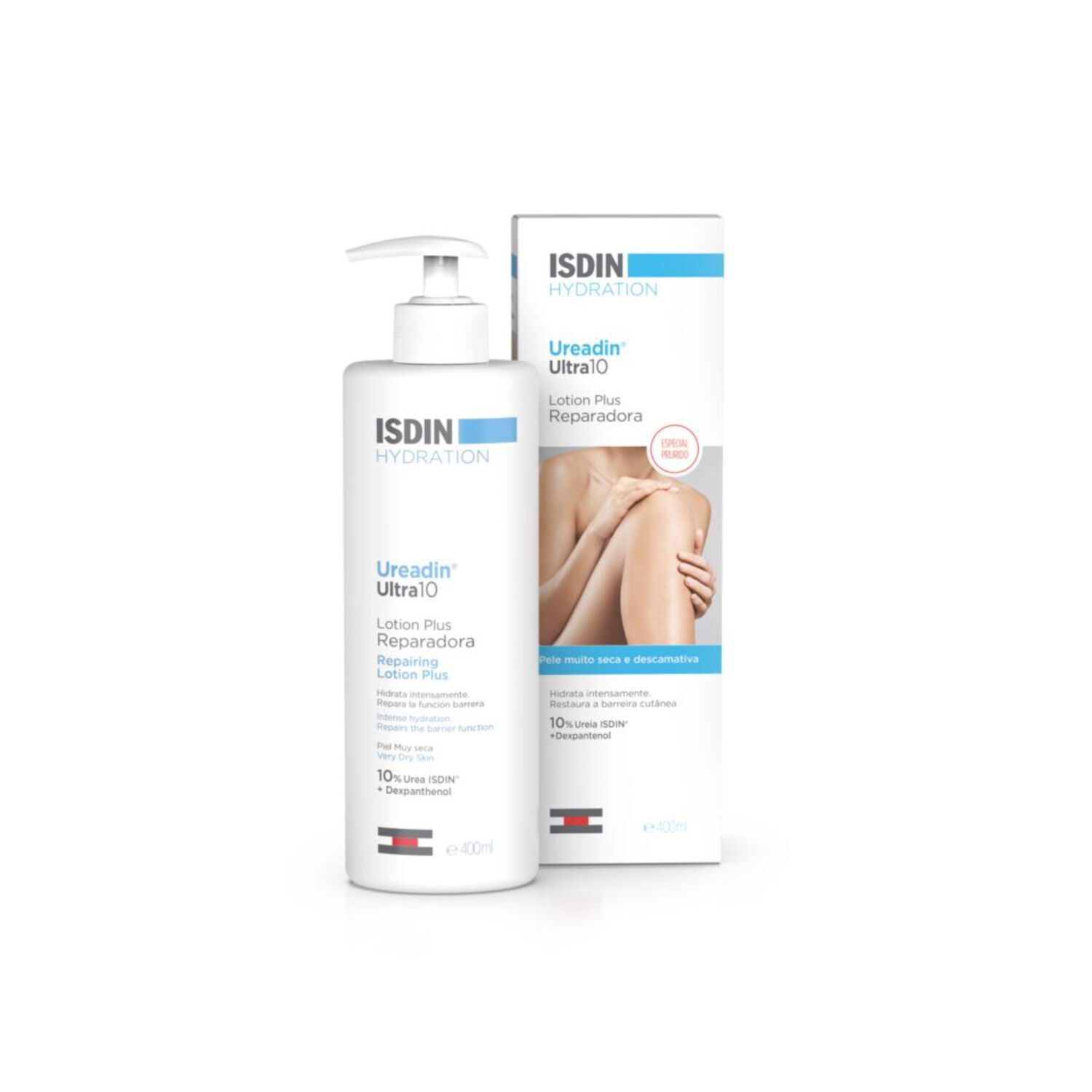 Ureadin Ultra 10 - Lotion Plus Repair Hydratante et Réparatrice 400 ml