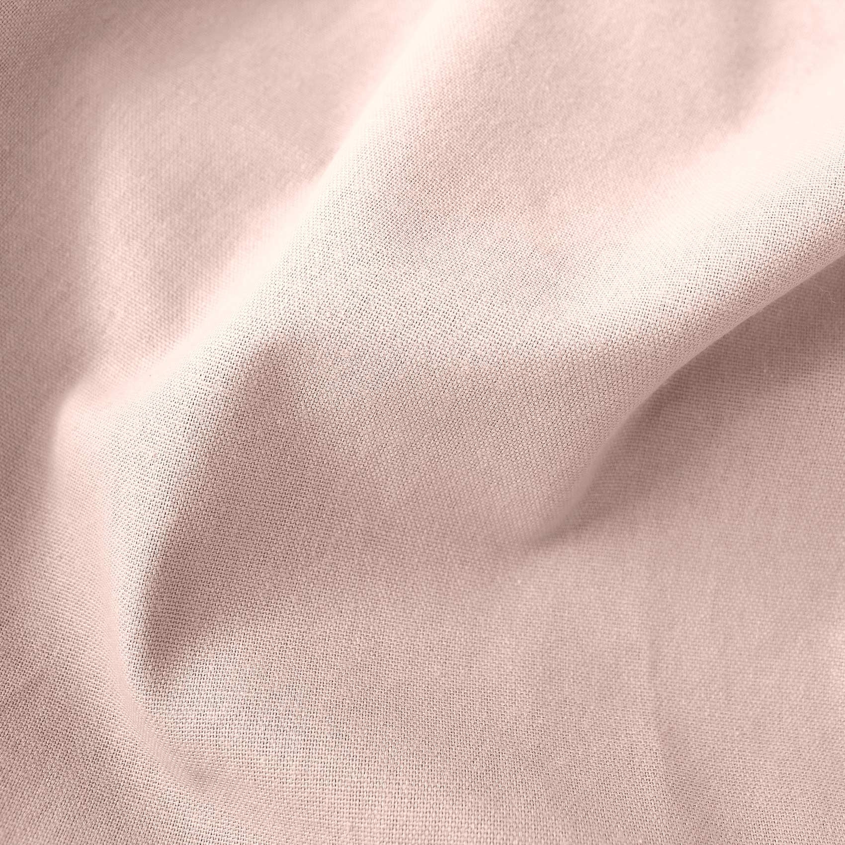 Rideau coloré en pur coton 8 œillets - Vieux rose