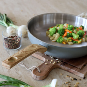 Batterie de cuisine 8 pièces en acier inoxydable - tous feux EASYNOX