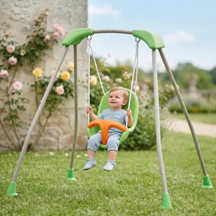 Balançoire bébé métal 1,2 m TATOU- 1 enfant