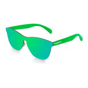 Gafas de sol PALO ALTO SIENA - Plana revo verde y patillas verdes